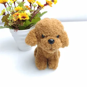 Fantezie&Fantasy Breloc Mini Pudel PomPom Brelocuri Femei Ursuleț De Pluș Jucărie De Câine De Păpușă De Pluș Breloc Animale Drăguț Sac De Farmece Cadou