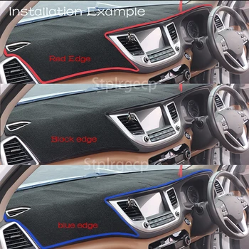 Pentru Dodge Dart Fiat Viaggio 2013 2016 PF Anti-Alunecare Mat tabloul de Bord Pad Parasolar Dashmat Proteja Covorul Accesorii Auto