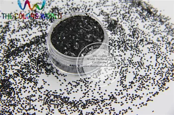 1 mm Solvent Rezistent de culoare Neagra cu Sclipici formă Pătrată paiete pentru Unghii și DIY supplies1pack=50g