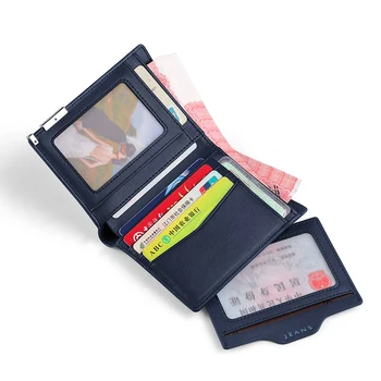 Williampolo portofel barbati Mici Mini Ultra-subțire, Compact wallet portofel Handmade Panza Titularul Cardului de Scurt Design geanta Noua PL191470