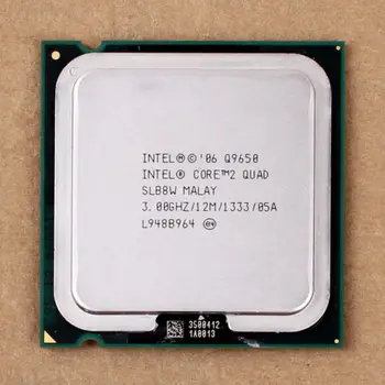 De Lucru Pentru procesor Intel Core 2 Quad Q9650 SLB8W 3.0 GHz 12MB 1333MHz Socket 775 Procesor cpu