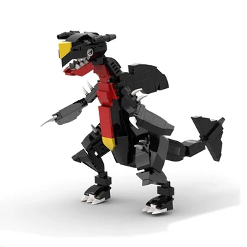 360pcs Animale Dinozaur Blocuri Jucarii Pentru Copii Garchomp Acțiune Figura Modele 3D Cărămizi Dinozaur Păpuși Amuzant Jucărie pentru Copii