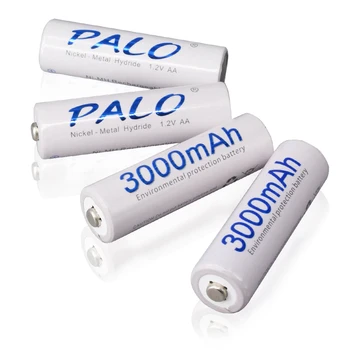 PALO 4 buc AA 2A + 4 buc AAA 3A NI-MH NIMH NI MH battery 1.2 V 1.2 volți curent mare de baterii