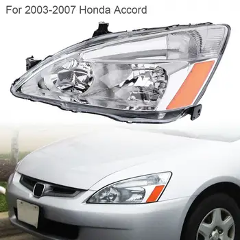 1 Bucată Durabil și rezistent la apă pe Partea Pasagerului / Stânga Auto Faruri pentru Honda Accord 2003-2007