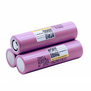 2 buc/lot Original LiitoKala 3.7 V 18650 2600mAh baterii Baterie reîncărcabilă ICR18650-26FM în condiții de siguranță a bateriilor uz Industrial