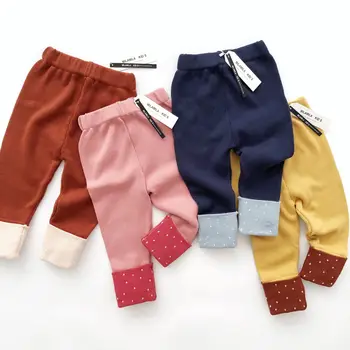Tonytaobaby Nou Stil pentru Toamna și Iarna 4 Culoare Solidă de Animale din Bumbac Tricotate Pantaloni Copilul Jambiere