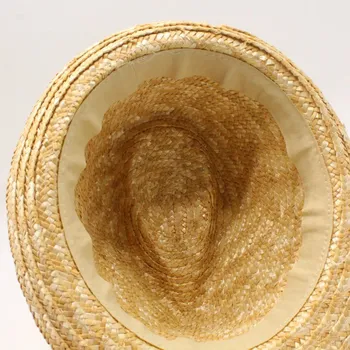 Femeie cu pălărie de soare de vară 2021 noua moda de grâu Panama pălărie de soare pe plajă pălărie stil pălărie de paie pentru bărbați capac