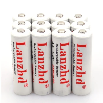 (4-40 BUC) 1.2 V baterii AA reincarcabile AA 1.2 V baterie AA 2580mAh 1.2 V NI-MH Pentru lanterna jucărie preîncălzit baterii AA