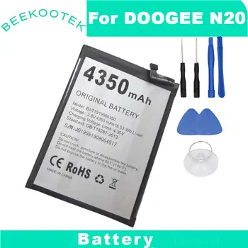 Original Doogee N20 Baterie 4350mAh de Înlocuire Telefon Mobil Accesorii Acumulatori Cu Instrumente Pentru Doogee N20 Bateria Telefonului