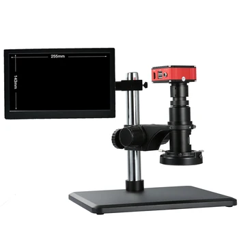 HD Senzor SONY IMX385 2K 1080P Electronice Industriale Video Precizie de Măsurare Microscop Full Focus Magnifier Welding Repair