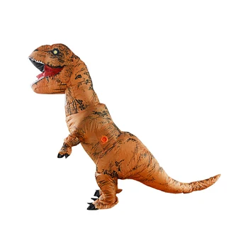 Halloween Fancy Costum De Dinozaur Gonflabil Costume Tyrannosaurus Rex Dinozaur Costum Unisex Adulti, Copii, Costume Petrecere, Rochie De Până