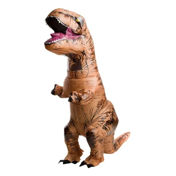 Halloween Fancy Costum De Dinozaur Gonflabil Costume Tyrannosaurus Rex Dinozaur Costum Unisex Adulti, Copii, Costume Petrecere, Rochie De Până