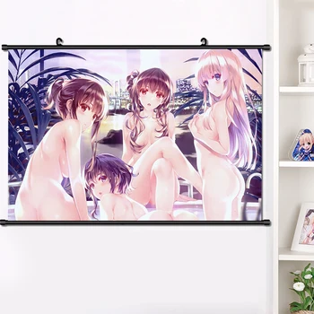 Japonia Anime Cum de a Ridica o Prietenă Plictisitoare Kato Kato Megumi Cosplay Perete Scroll Murală Poster de Perete Atârnă HD Poster Decor Acasă