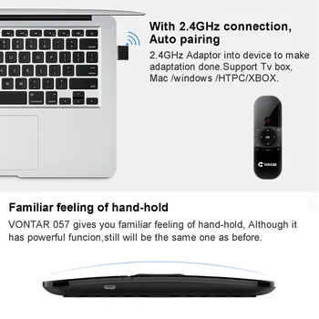 2.4 Ghz Telecomanda Air Mouse-ul fără Fir Tastatură engleză/rusă 6 Axe de Mișcare Detecție IR de Învățare pentru Android TV BOX/Mini PC