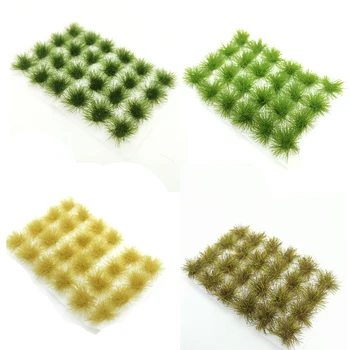 Iarba de floarea-soarelui flocking de nylon, model de jucărie scena face de șase color / monocrom diorama nisip de masă verde de simulare construirea unei centrale