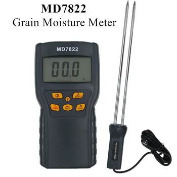 MD7822 Cereale Umiditate Metru Display LCD Umiditate Tester Conține Grâu, Porumb, Orez, Umiditate, apă, Umed Detector Tester 40% off