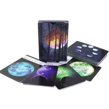 Cărți de Tarot și oracle carduri, yexing, del fuego, moonology, universul carte de joc engleză citit avere divinație tabla de joc
