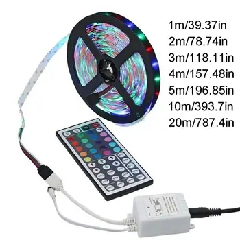 1 BUC Flexibil de Schimbare a Culorii LED Banda 3528 SMD RGB cu 44 de Taste de Control de la Distanță IR Adulți Copii Petrecere de Iluminat Jucarii