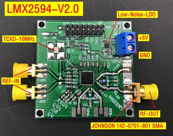 LMX2594 Sintetizator de Frecvență de Consiliul de Dezvoltare PLL PLL 10M-15GHz de Înaltă Frecvență, cuptor cu Microunde Sursa de Semnal