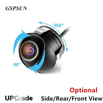 GSPSCN Unghi Reglabil de Camera de Backup Rotație de 360 de Grade CCD HD Night Vision Lateral/Fata/Spate Vedere Opțional Inversa aparat de Fotografiat