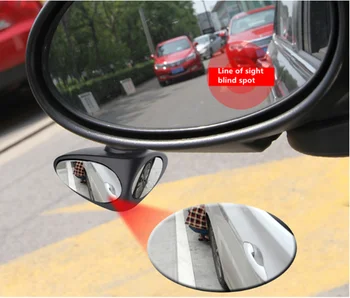 2020 Auto Oglinda retrovizoare Blind Spot Mirror Accesorii Auto pentru Peugeot RCZ 206 207 208 301 307 308 406 407 408 508 2008 3008 4008