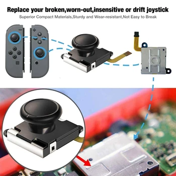 25 In1 3D Joystick-ul Analogic de Piese de schimb Rezistente la Uzură Controller Kit de Reparare Pentru Nintendo Comutator Lite Bucurie Con 3D