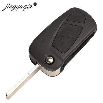 Jingyuqin 3 Butoane Flip Key shell Pentru Ford KA de la Distanță Flip Key Fob Locuințe Caz, Titularul de Înlocuire