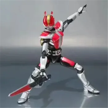 Bandai Shf Kamen Rider Anime Japonez Figura Model De Adevărată Sculptură În Os Electric Regele Heisei Comun Mobile Jucarii Unisex Cutie Plină De