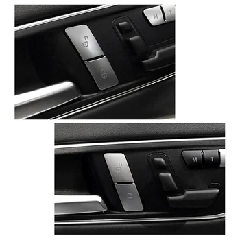 Auto Styling Ușa de Deblocare Butoane Paiete Decor Acoperi Autocolante Garnitura pentru Mercedes Benz GLA CIA GLK GLE CLS, ML, GL, B, C, E class