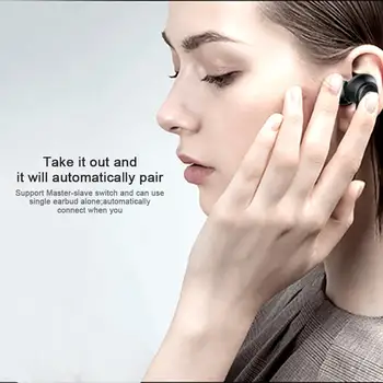 2020 Rondaful TWS Wireless Căști Impermeabil Bluetooth Sport Căști In-ear Căști Universal pentru Căști