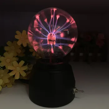 3D Globul de Sticlă Magie Minge de Plasmă Luna Lampa USB Sfera Minge de Lumină Lampă de Decor Acasă Cadou