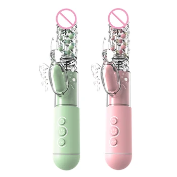 G Spot Vibrator Rabbit Vibrator Masturbare Jucărie Sexuală pentru Femei Clitoris Vagin Dublu Vibrator 12 Viteze AV Vibrații Adult Jucarii Sexuale