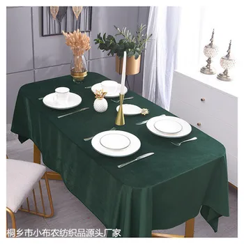 Stil Nordic față de masă, American lumina de aur de lux catifea fata de masa, culoare solidă masă de cafea placemat