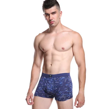 4 Buc/lot Modal Spandex Boxer de sex Masculin Amuzant Lenjerie de corp pentru Bărbați Mult Boxer pantaloni Scurti pentru Barbati Sexy Plus Dimensiune Bărbați Pantaloni Cadou