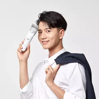 Pentru Xiaomi Showsee Electrice de Tuns Trimmer Ceramice Cutter Tip c Reîncărcabilă Cu Pieptene Reglabil pentru copil bărbați