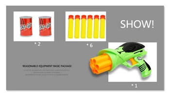 6 proiectile de brand Nou Soft Bullet Pistol de Jucărie Pistol Lunetist Pusca Pistol de Plastic Arme Jucarii Pentru Copii Cadou costum pentru Nerf moale gloanțe