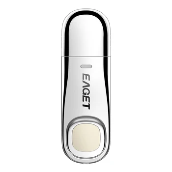 EAGET FU60 64GB 32GB de Mare viteză de Recunoaștere a Amprentelor digitale Criptate de Înaltă tehnologie Pen Drive-ul de Securitate de Memorie USB 3.0 Flash Drive