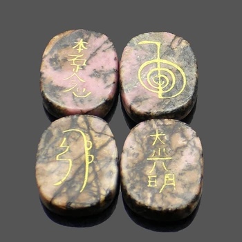 Naturale cristal decor de piatră Japonia religioase patru spiritul simbol piatră de energie reiki de vindecare piatra yoga meditație amuleta