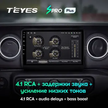 TEYES SPRO Plus Pentru Jeep Wrangler 4 JL 2018 2019 Radio Auto Multimedia Player Video de Navigare GPS Nu 2din 2 din dvd
