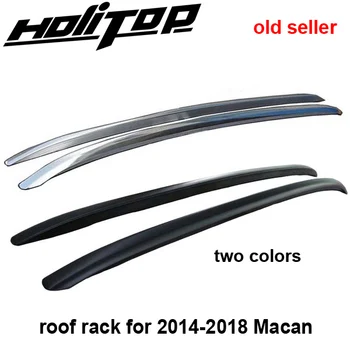 OE stil șină plafon pentru portbagaj de acoperiș roof bar pentru Porsche Macan, argintiu sau negru, calitate ISO9001, din HOLITOP-5 ani SUV-experiențe