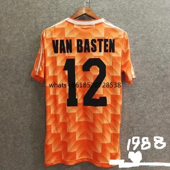 Vintage 1988 VAN BASTEN T-shirt GULLIT 2020 tricouri
