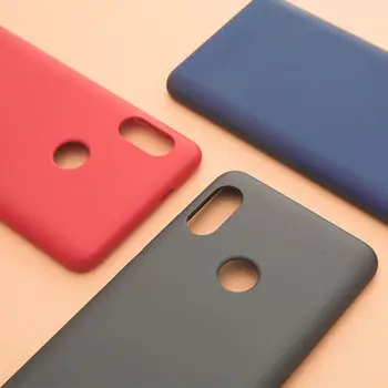 Original Oficial Pentru Xiaomi Redmi Note 5 Pro fibre Moi de Piele Subțire Înapoi Caz Acoperire