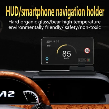 OHANEE Universal H6 Masina HUD Head Up Display APP de Navigare GPS Proiector Telefonul Smartphone Suport GPS Hud 6 Inch
