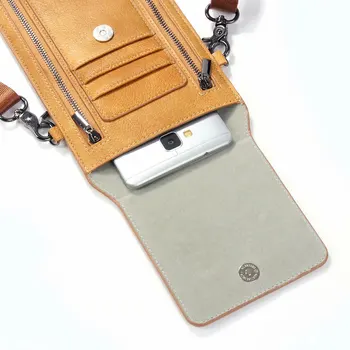 Universal Umăr Geanta unei Femei Pentru telefonul mobil dimensiunea sub 6.3 inch Card Caz de Buzunar Telefon Mobil Saci Walle Pachet Husă