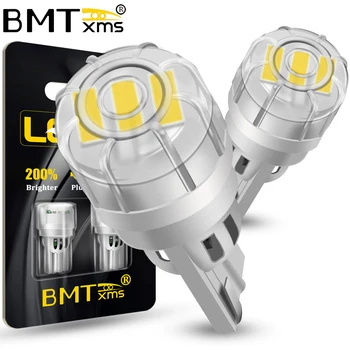 BMTxms 2 buc W5W LED Becuri LED T10 Canbus 12V Pentru Masina Poziția de Parcare cu Lumină Automată de Lumină de inmatriculare Harta cu Interiorul plafonierei
