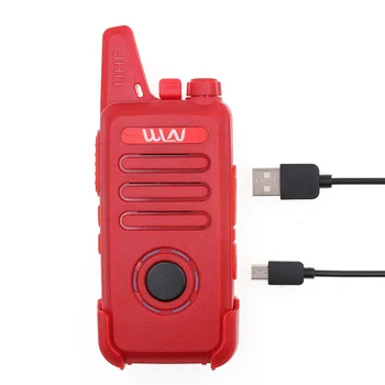 WLN KD-C1 Plus Mini Walkie Talkie UHF 400-470 MHz 5W Cu 16 Canale Două Fel de Radio upgrade viziune pentru KD-C1 KDC1plus
