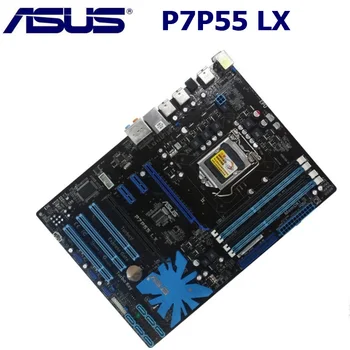 Socket LGA 1156 ASUS P7P55 LX Desktop Placa de baza P55 i3 i5 i7, DDR3 16G ATX Folosit ( NU P7H55 P7H55-M LX LE PLUS )Placa de baza
