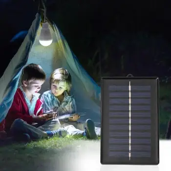 5V 15W 300LM în aer liber, Solar, Lampa USB Reincarcabila Led Bec Portabil Solare Panou de Iluminat în aer liber Camping Cort Lampă Solară