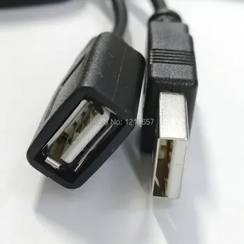 Gdstime Cablu USB 1m 100CM de Control al Vitezei cablu de Răcire Fan Controler de Viteză Extender Cablu Cabluri cu Trei viteze Regulament