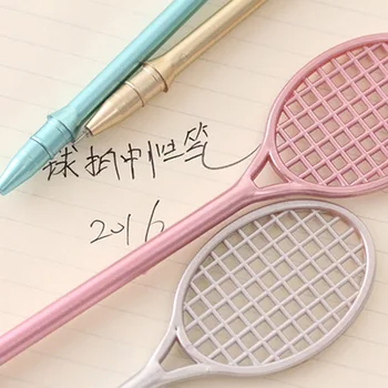 40 Buc stilou Papetărie, Rechizite de Birou Creativ Racheta de Badminton Neutru Pen Set Scoala de Pixuri de Birou en-Gros